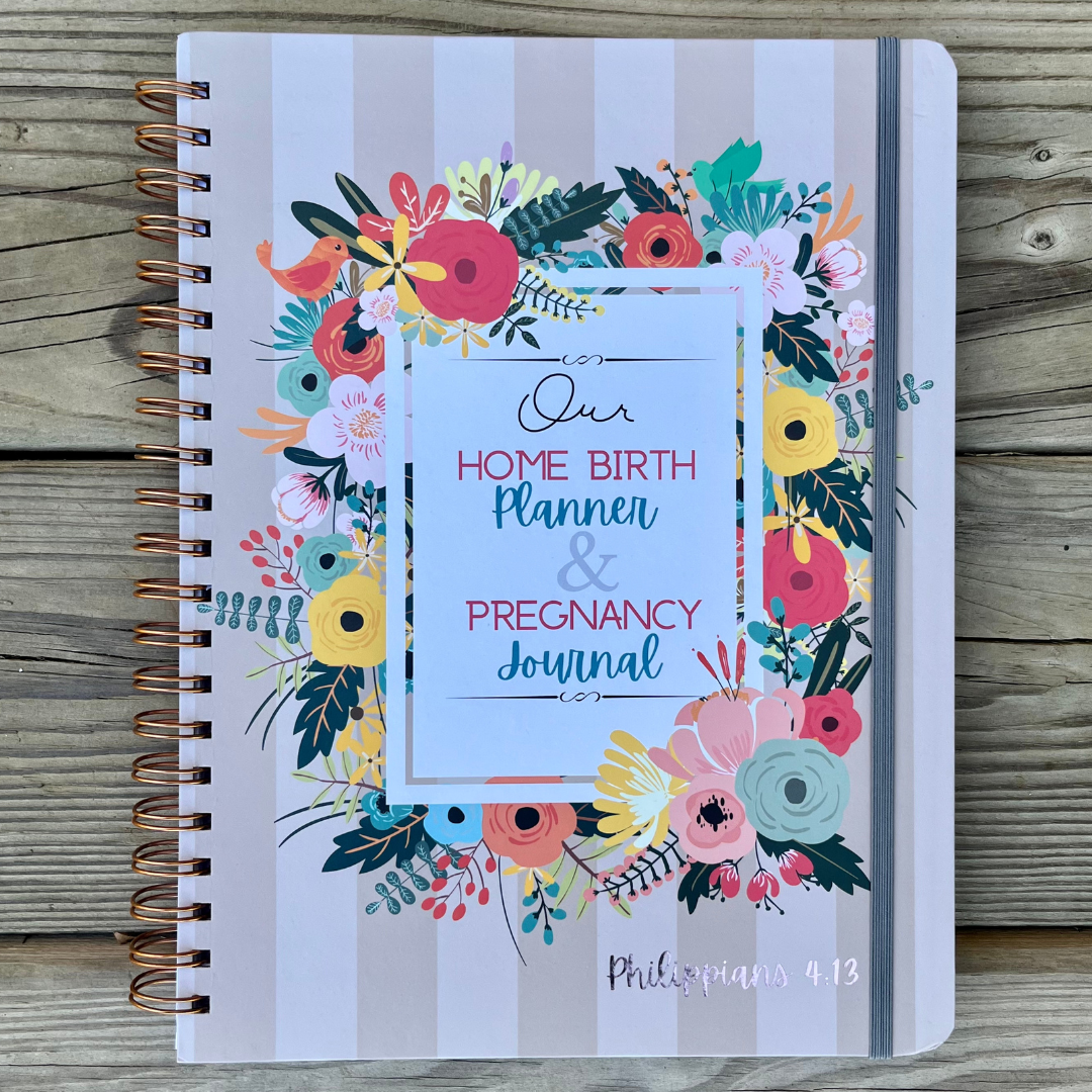 Home birth planner and pregnancy journal